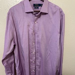 Polo by Ralph Lauren purple dress shirt